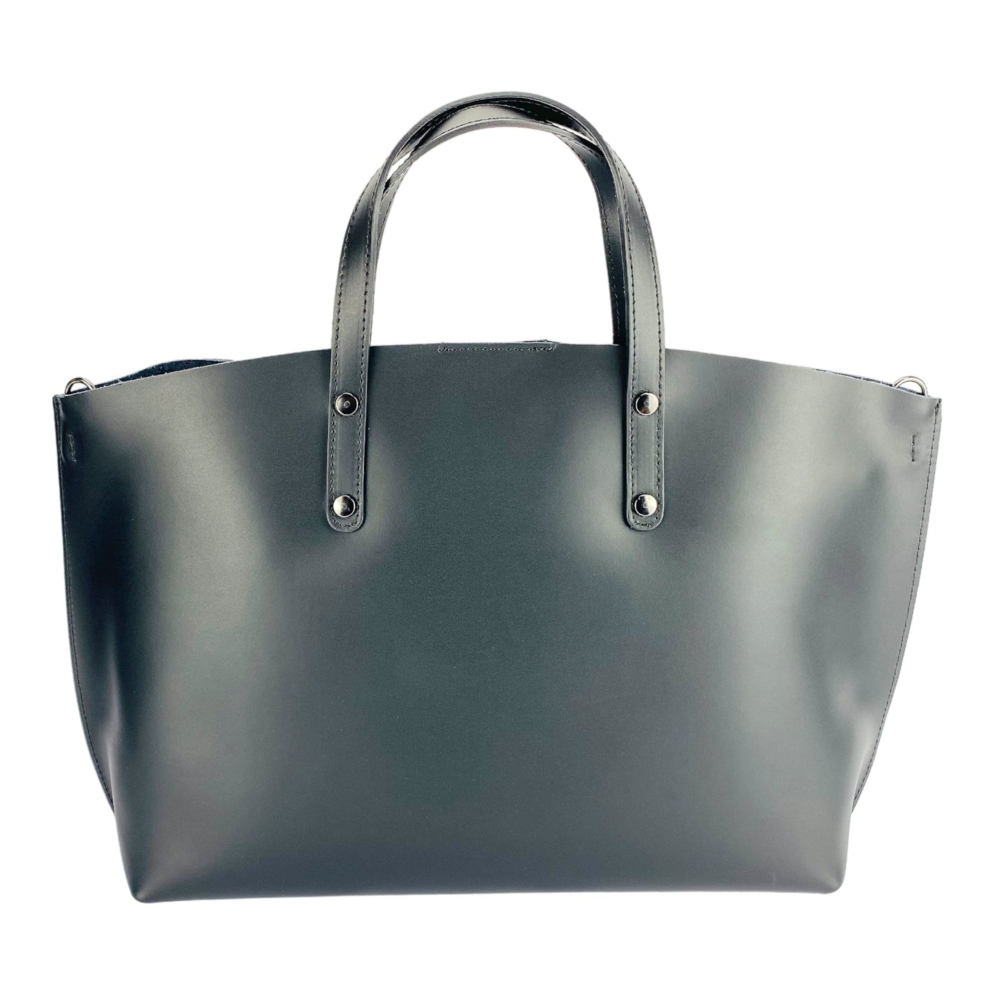 Sac à main pour femme en cuir véritable. Fabriqué en Italie.