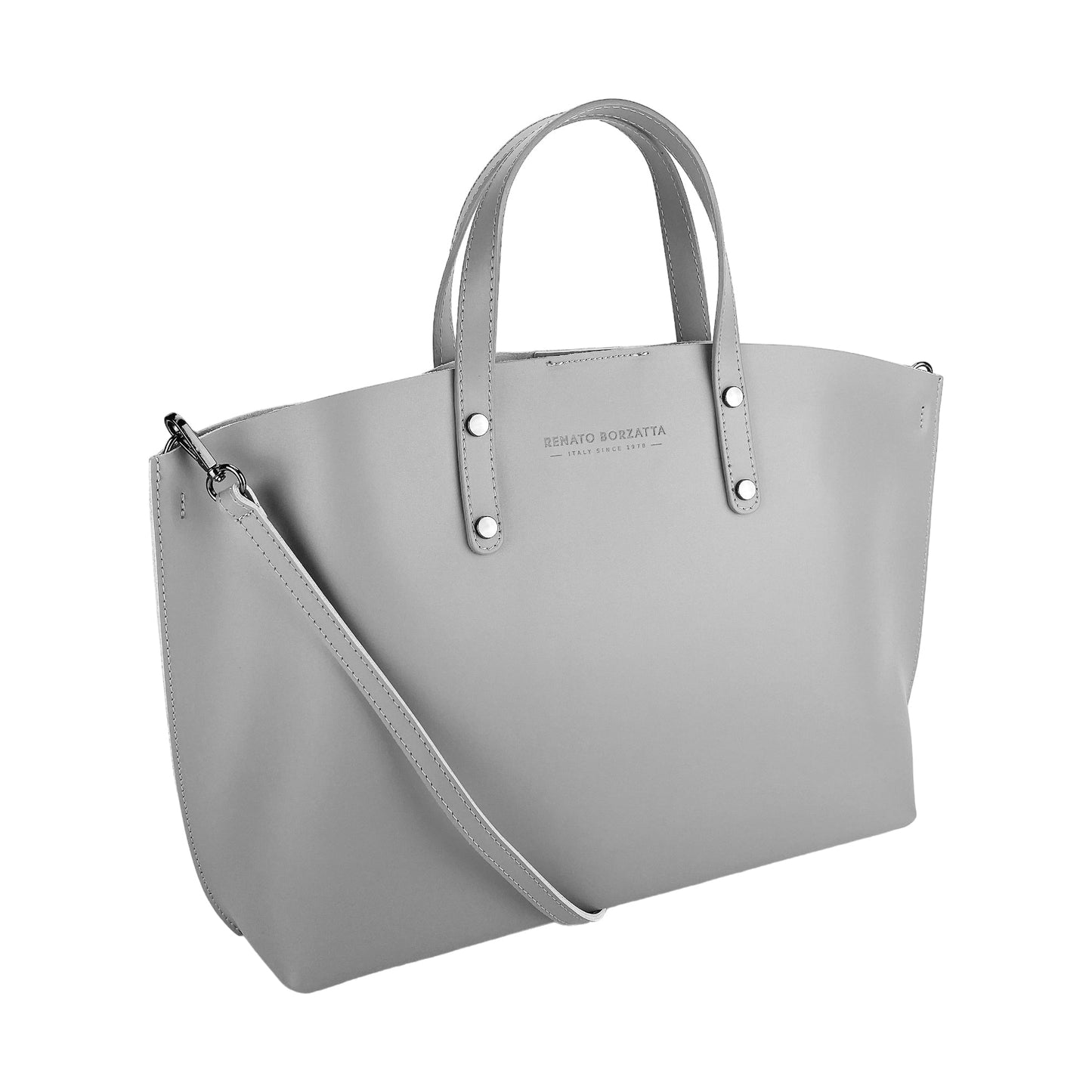 Women's handbag in genuine leather. Made in Italy.