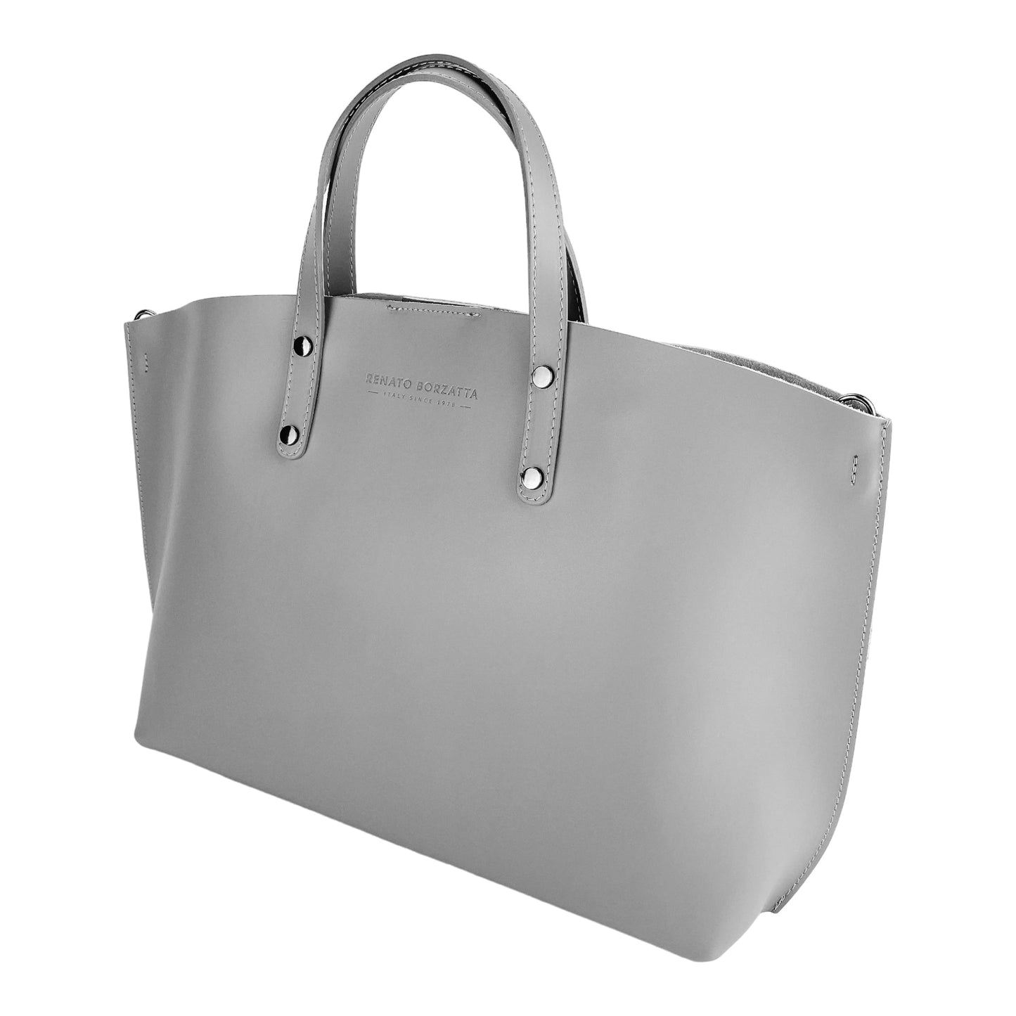 Women's handbag in genuine leather. Made in Italy.